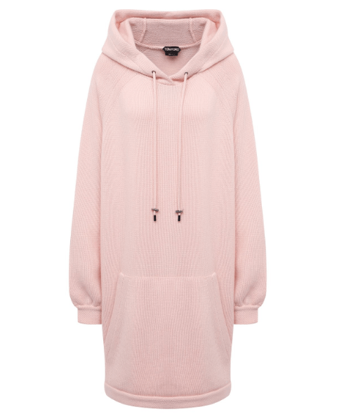 image of Tom Ford O1Loc1C0324 Flk004 Hoodie In Pink, Women's (Size Small)