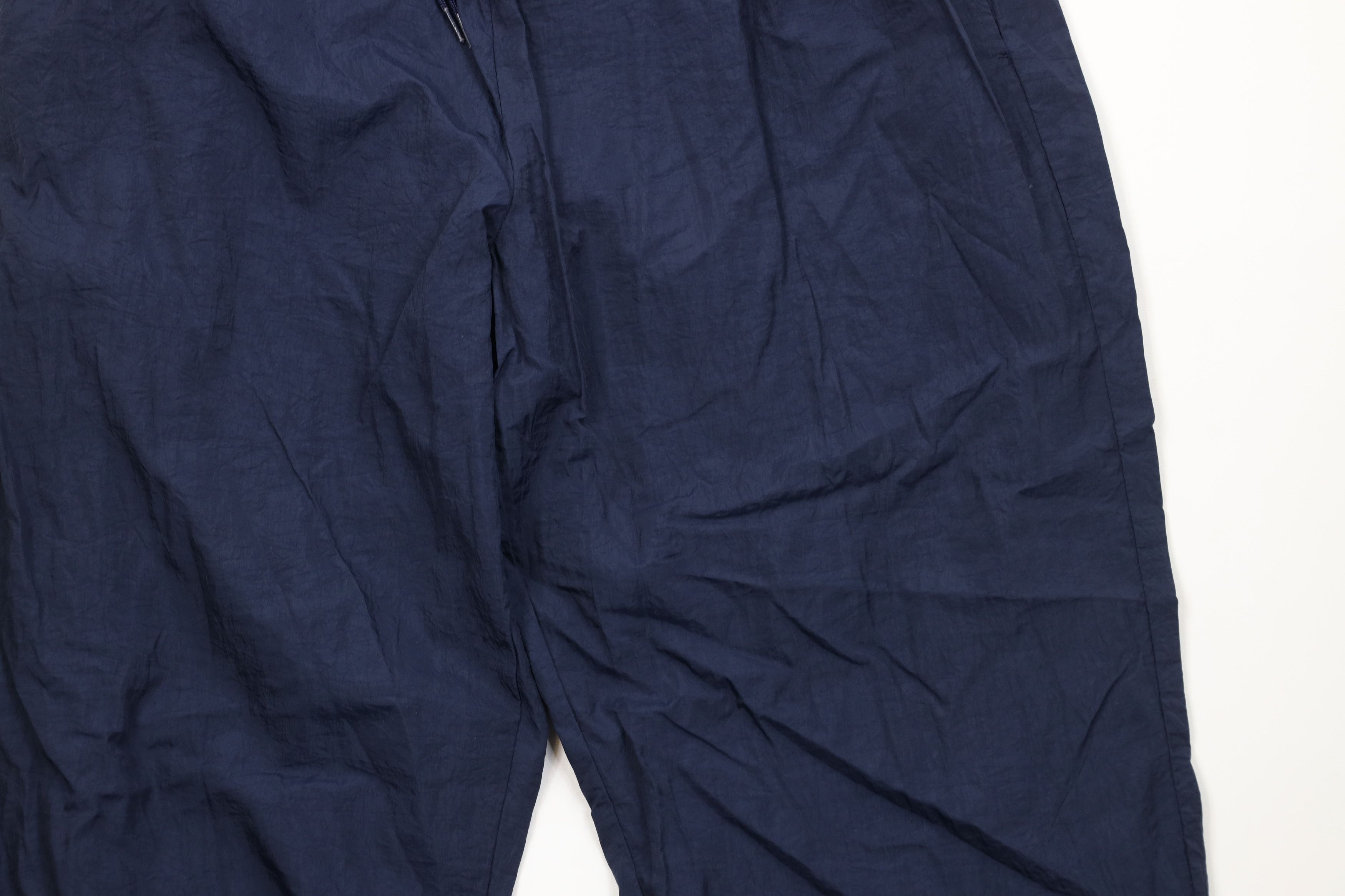 Reebok Vintage 90s Reebok Lined Windbreaker Joggers Pants Navy Blue Size US 38 / EU 54 - 3 Thumbnail