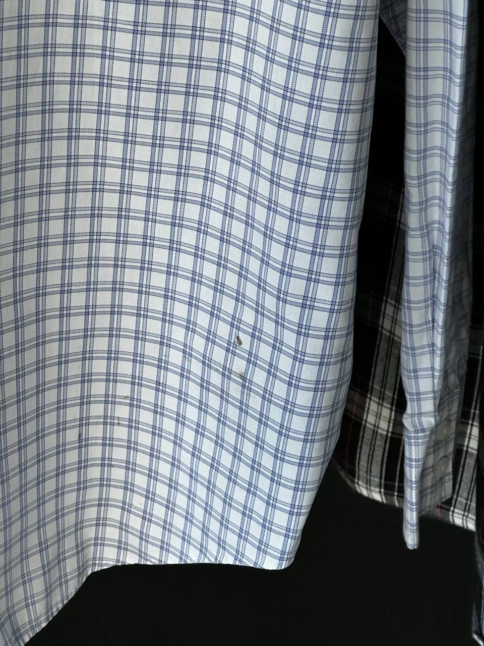 Vintage × Yves Saint Laurent Vintage YSL Yves Saint Laurent Check Shirt Size US XL / EU 56 / 4 - 8 Thumbnail