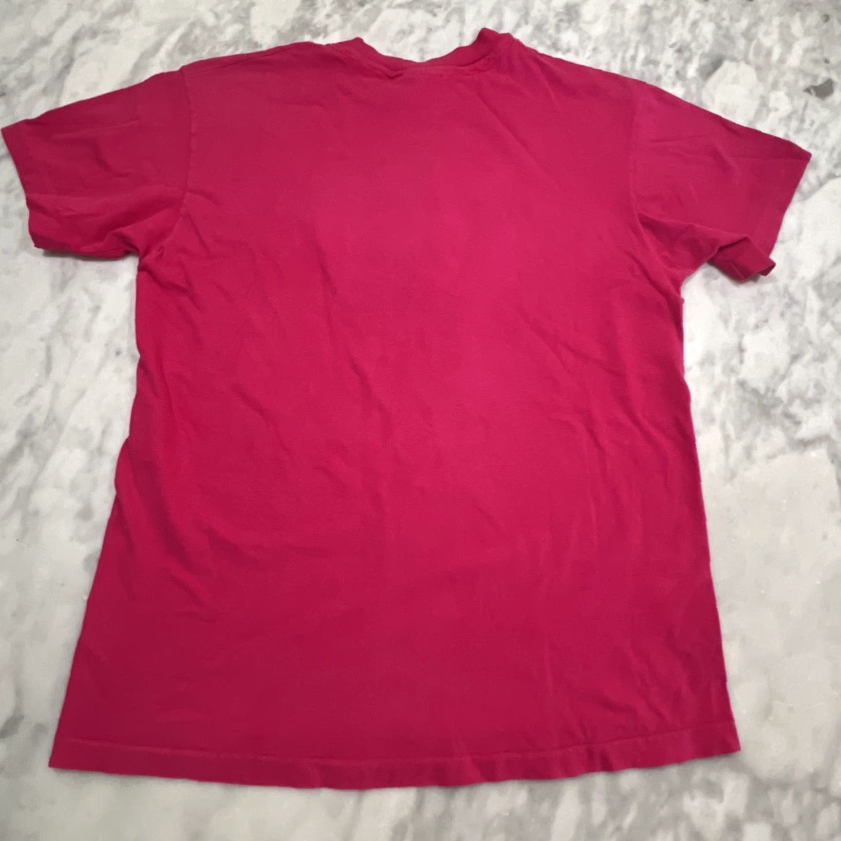 Hanes VINTAGE 80s Sea World T Shirt Orca Embroidered Hot Pink Hanes Men's M Size US M / EU 48-50 / 2 - 5 Thumbnail