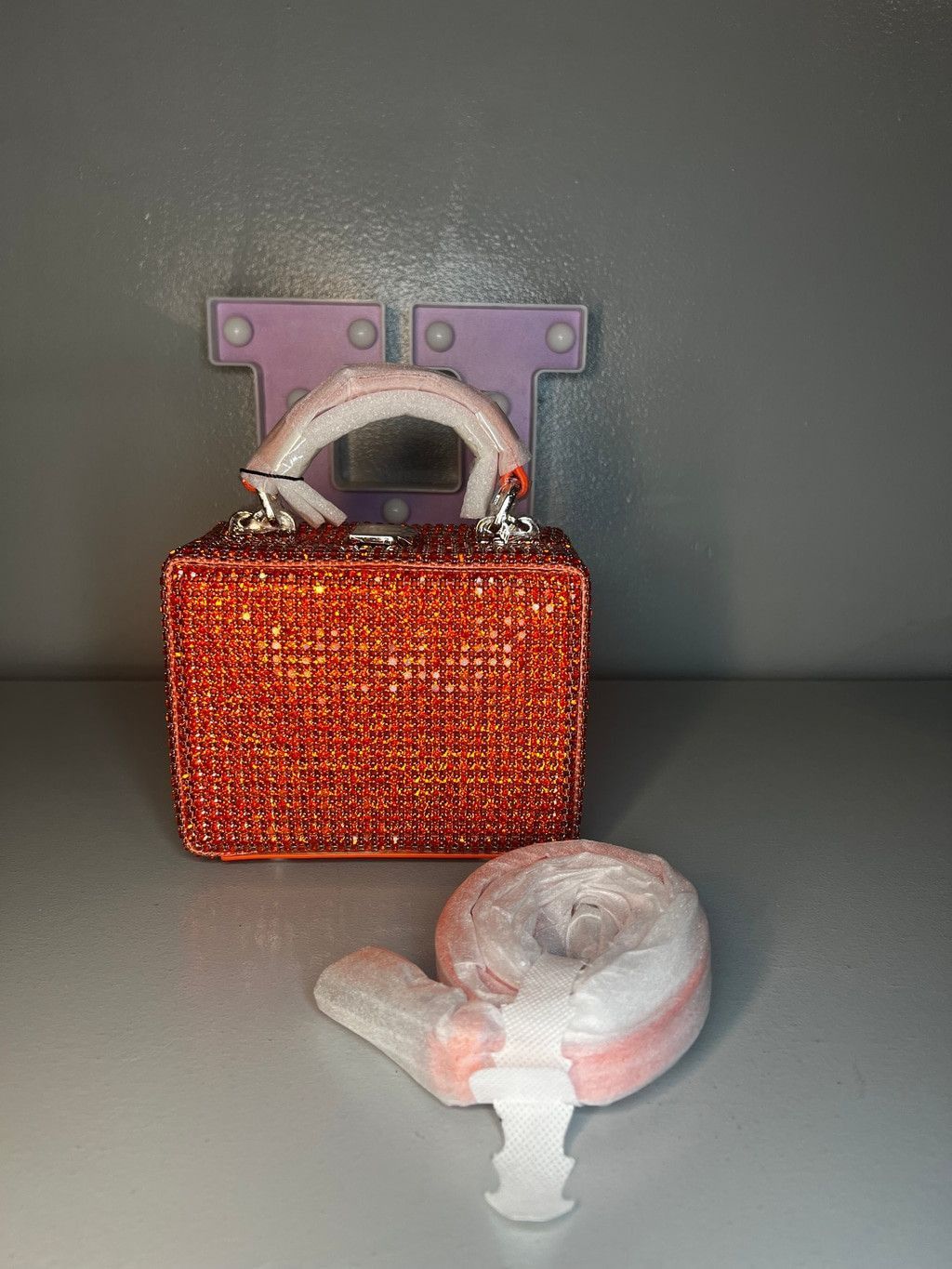 Brandon Blackwood Brandon Blackwood Crystal Trunk - Persimmon Size ONE SIZE - 1 Thumbnail