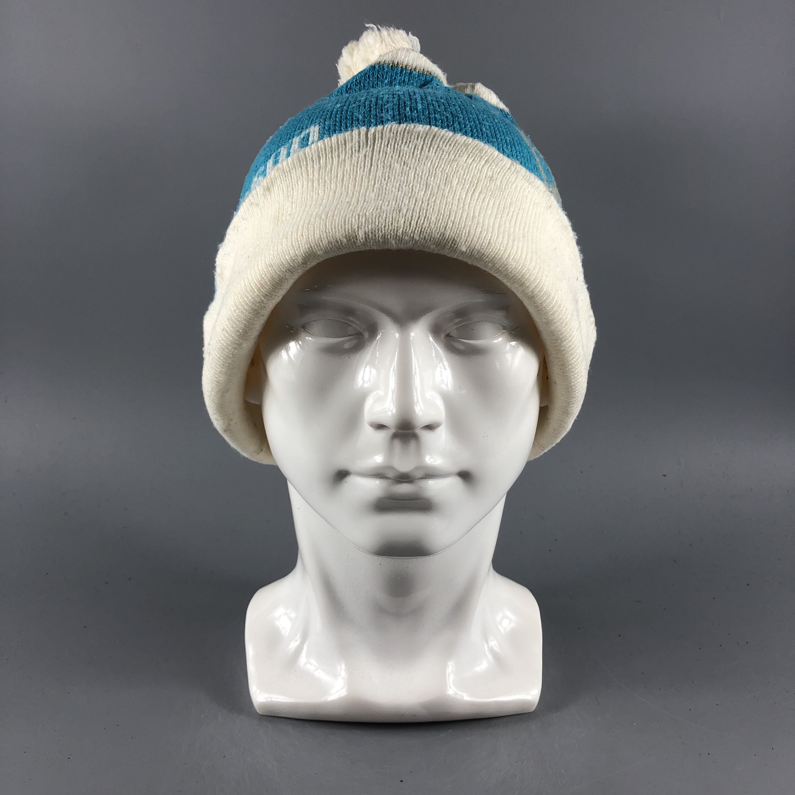 image of Vintage Smith & Wesson Beanie Bobble Hats Knit Snow Hat B1140, Men's