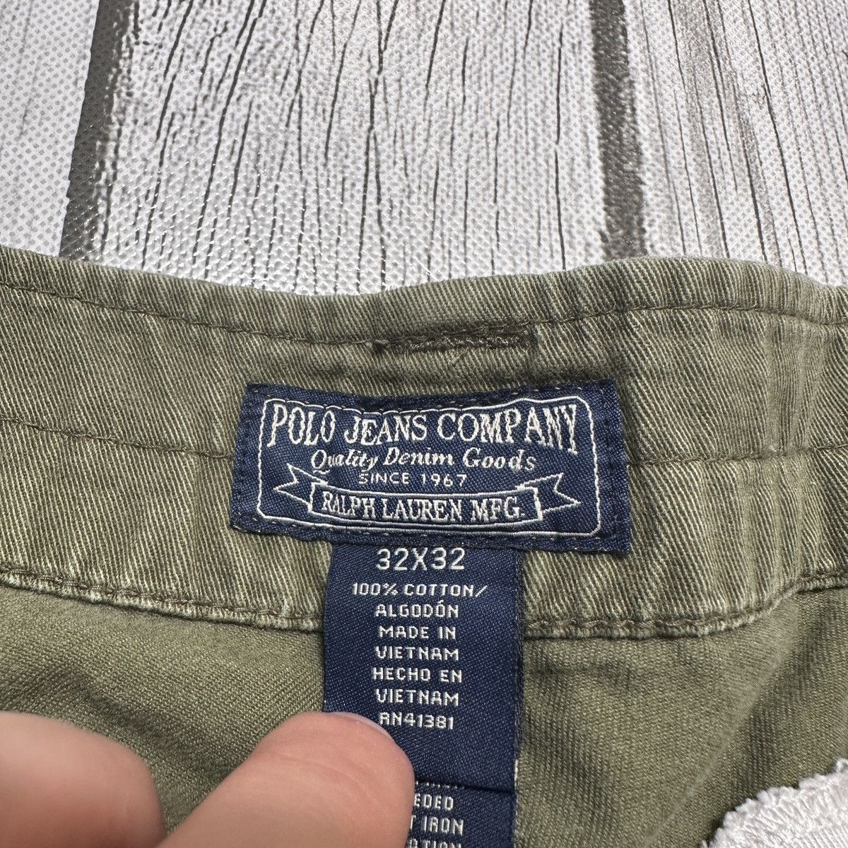 Vintage Vintage Polo Jeans cargo pants Size US 32 / EU 48 - 5 Thumbnail