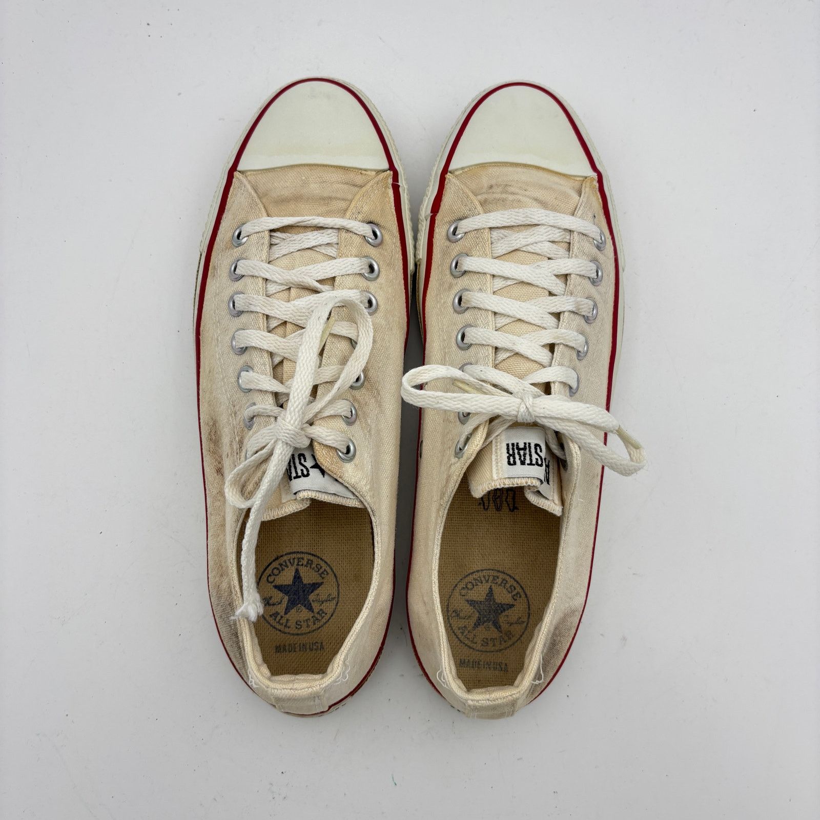 Converse Vintage 90s Converse Chuck Taylor Low Sneakers Shoes Mens 10 Size US 10 / EU 43 - 6 Thumbnail