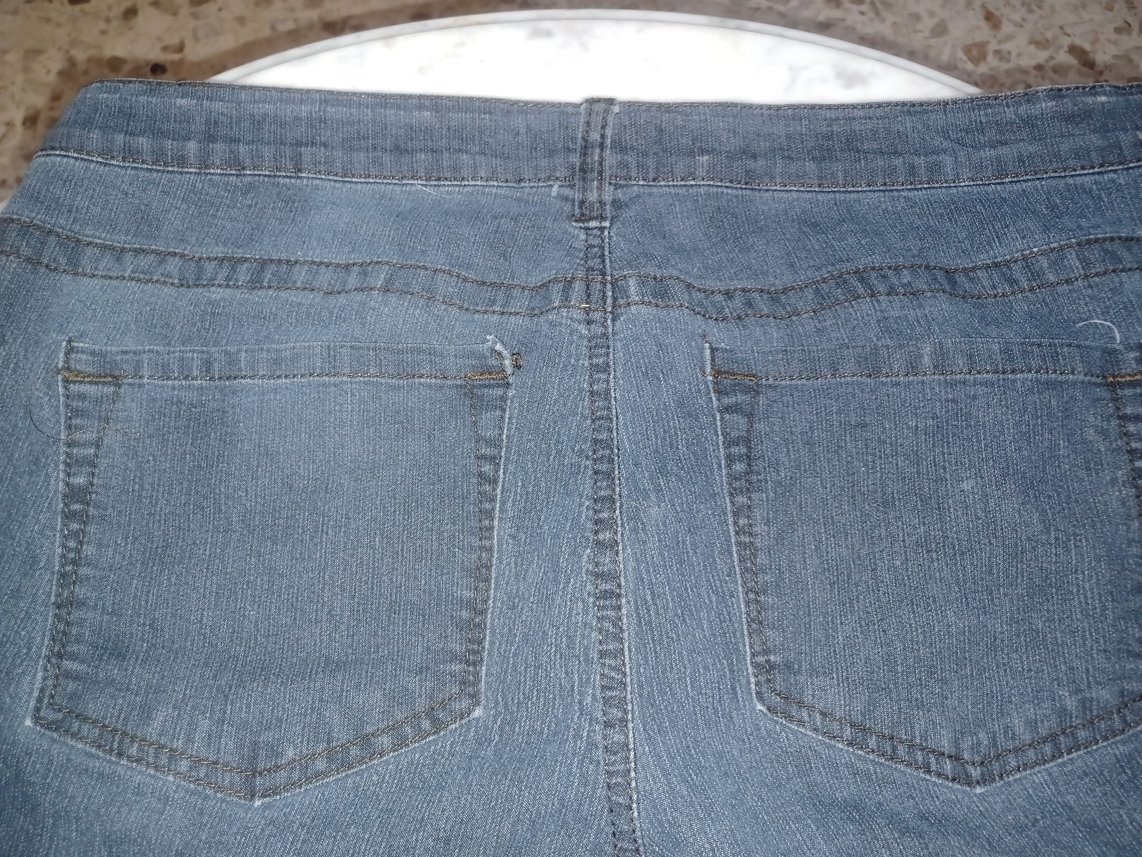 Avenue Avenue Jeans Women's Blue Jeans SZ 14 Average Size 36" / US 14 / IT 50 - 3 Thumbnail