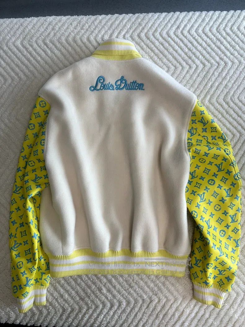 Louis Vuitton Louis Vuitton Co-branded Simpson baseball jacket Size US M / EU 48-50 / 2 - 2 Thumbnail