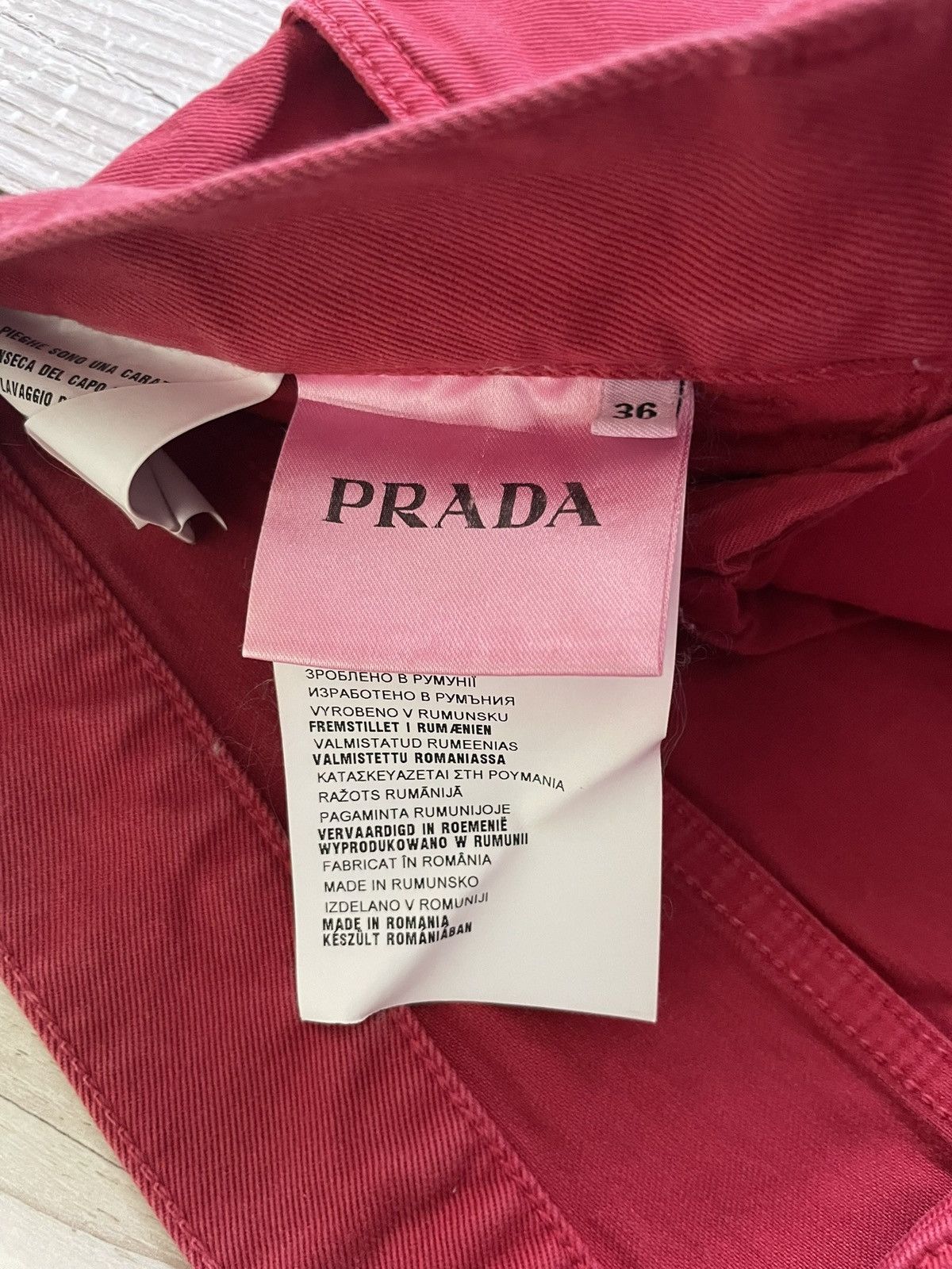 Prada Prada Red pants Size US 36 / EU 52 - 14 Thumbnail