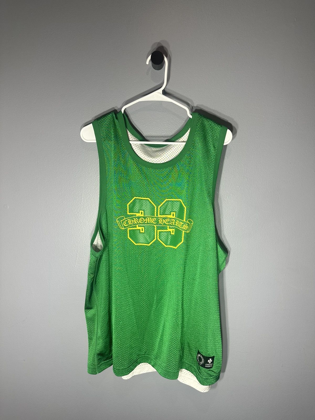 Chrome Hearts Chrome hearts double sided green mesh jersey Size US M / EU 48-50 / 2 - 1 Thumbnail