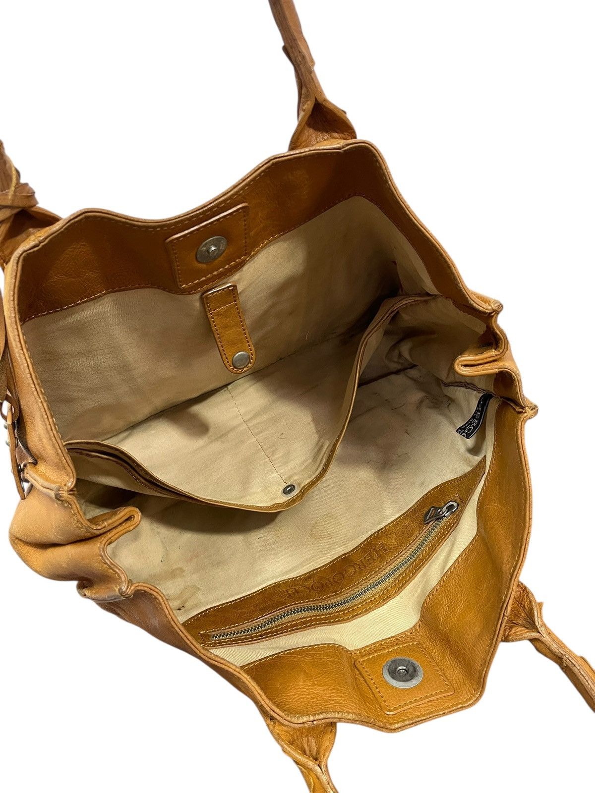 Leather Leather Patina Hergopoch Bag julius dior margiela amiri 9🟩 Size ONE SIZE - 20 Thumbnail