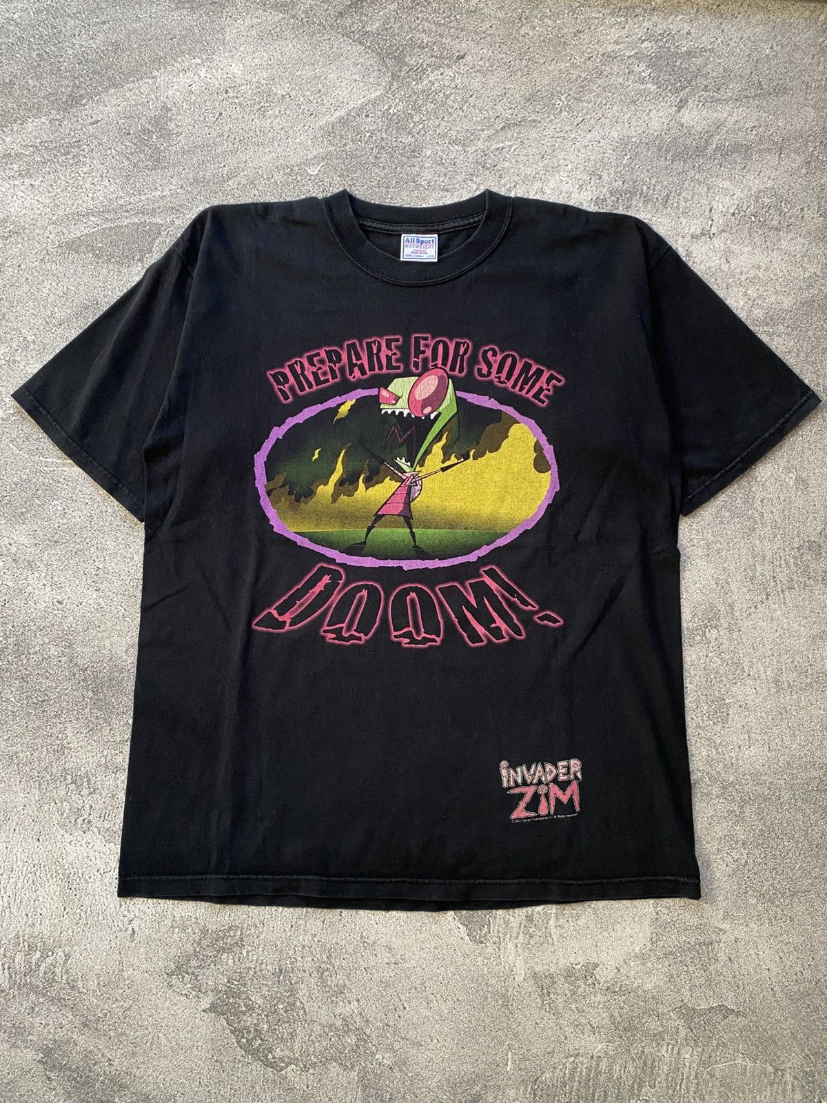 Nickelodeon Vintage 2001 Nickelodeon Invader Zim Size US L / EU 52-54 / 3 - 1 Thumbnail