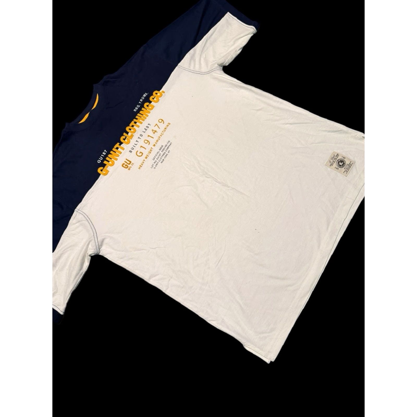 Vintage VINTAGE G-Unit Heavy Weight Shirt Mens 2XL Y2K Rap Short Sleeve Two-tone Shirt Size US XXL / EU 58 / 5 - 3 Thumbnail