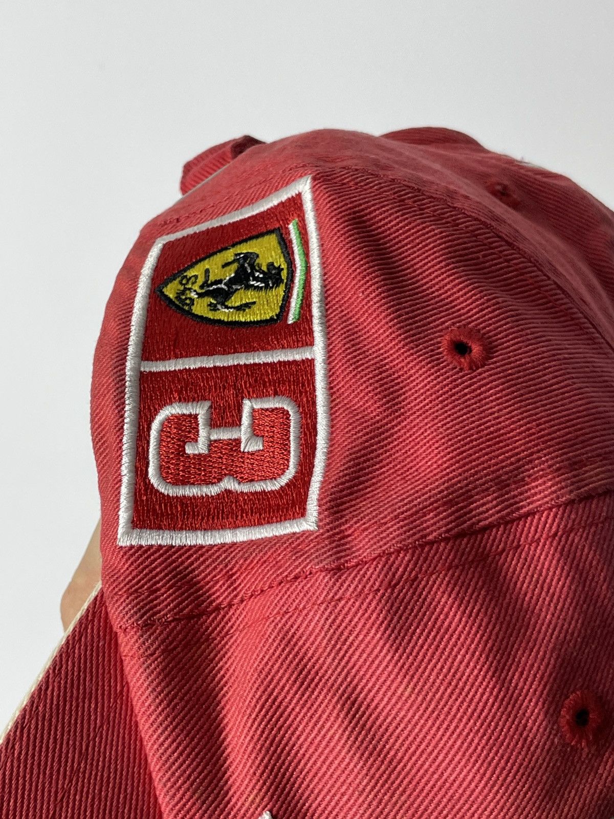 Formula 1 × Vintage Vintage Ferrari F1 Racing Michael Schumacher Deutche Hat Size ONE SIZE - 5 Thumbnail