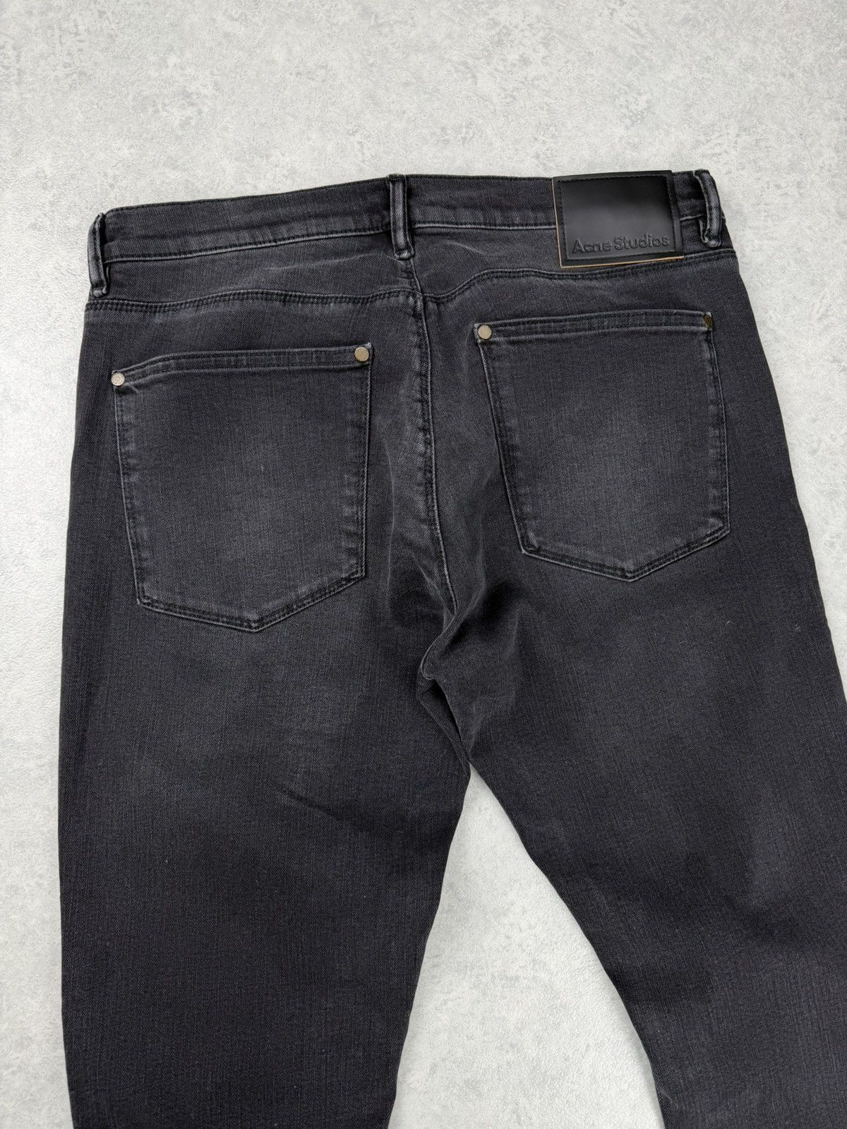 Acne Studios Acne Studios Max Used Black Denim Pants Size 32x32 Size US 32 / EU 48 - 10 Thumbnail
