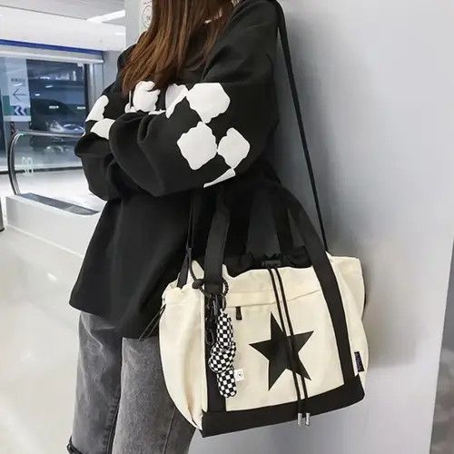 Vintage STAR Casual Nylon Bag Size ONE SIZE - 2 Thumbnail