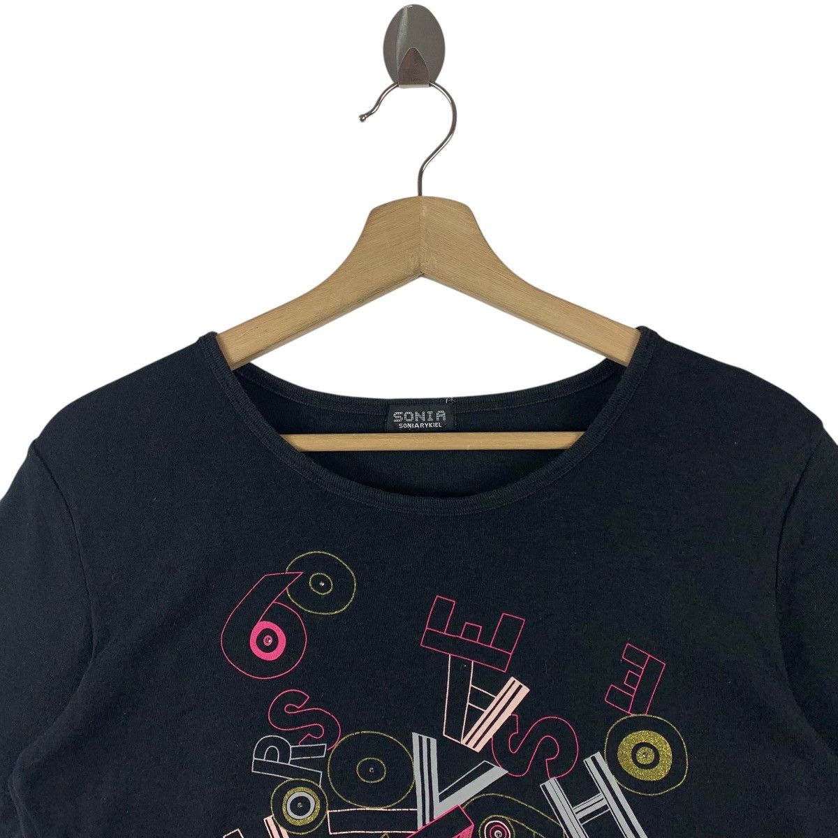 Sonia Rykiel × Vintage Vintage SONIA by SONIA RYKIEL women tee Size XS / US 0-2 / IT 36-38 - 2 Thumbnail
