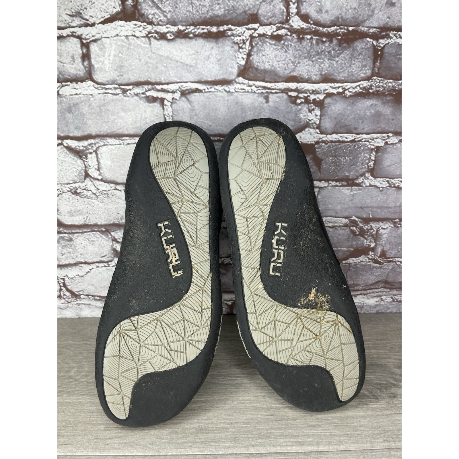 Guru Kuru Kivi Black Leather 10250180 Slip On Walking Loafers Com Size US 9.5 / EU 42-43 - 9 Thumbnail
