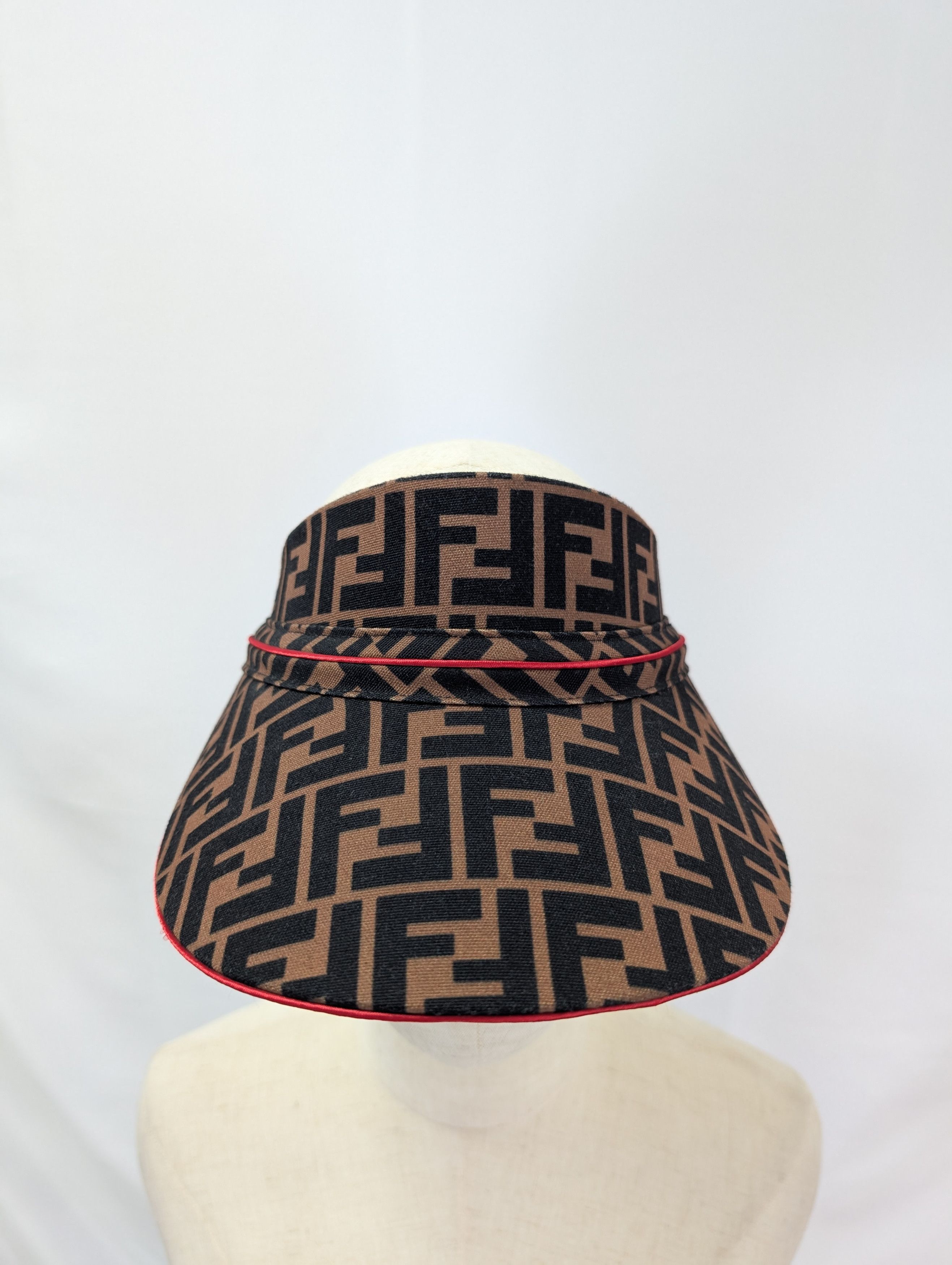 Fendi Fendi FF Logo Visor Size ONE SIZE - 1 Thumbnail