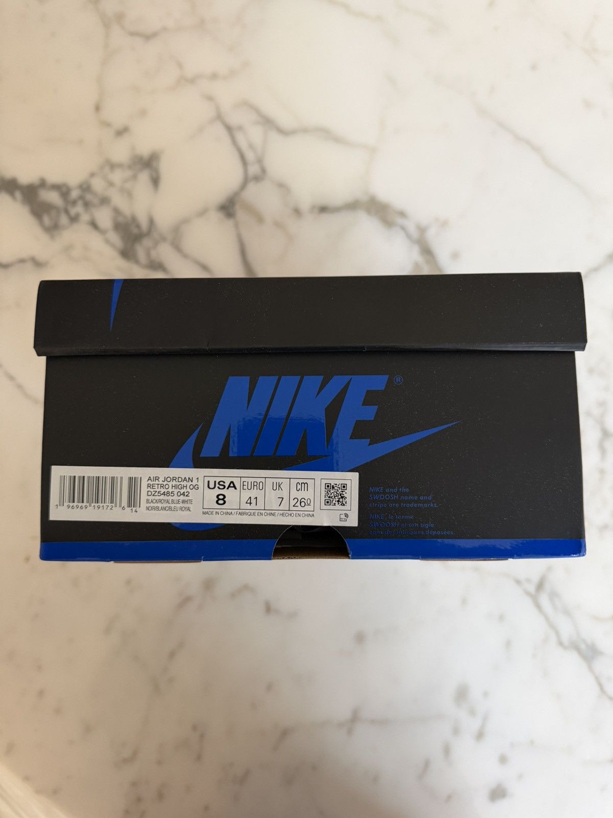 Jordan Brand Air Jordan 1 Retro High OG Royal Suede Size US 8 / EU 41 - 11 Thumbnail