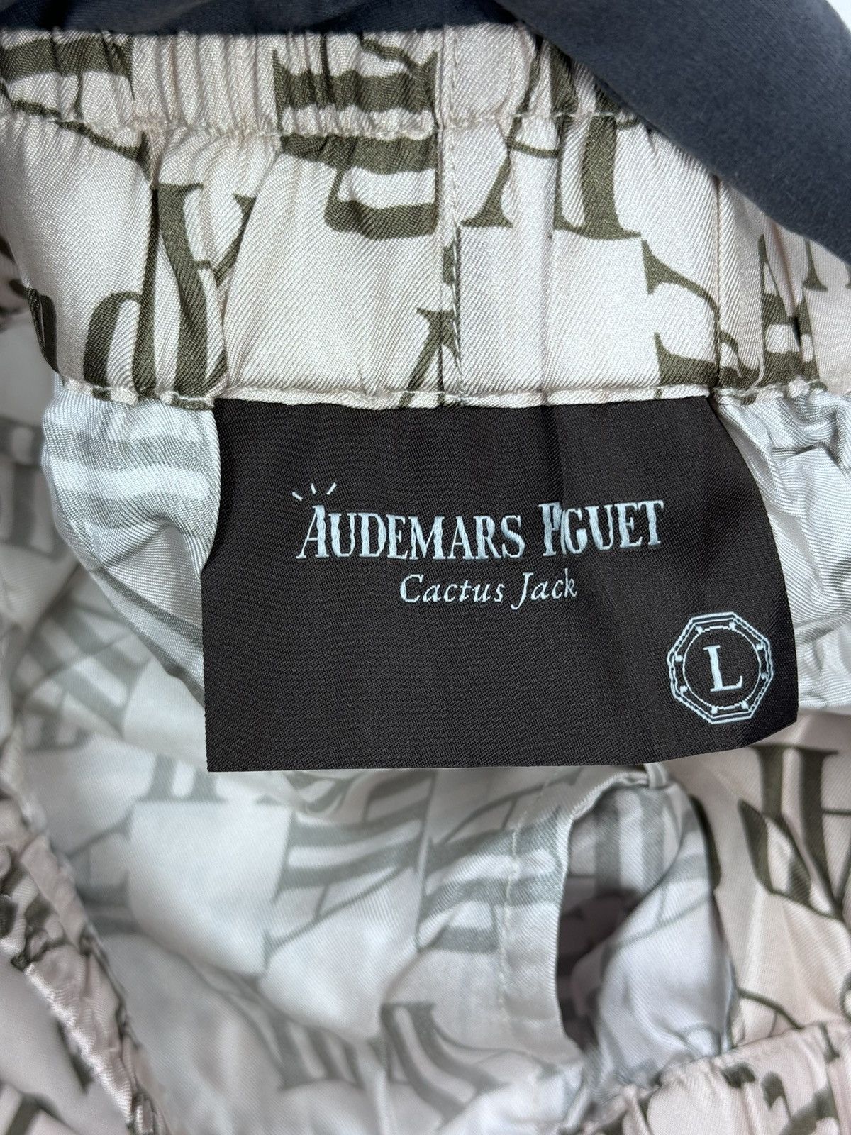 Audemars Piguet × Travis Scott LOGO PRINT SILK PANTS Size US 34 / EU 50 - 3 Thumbnail