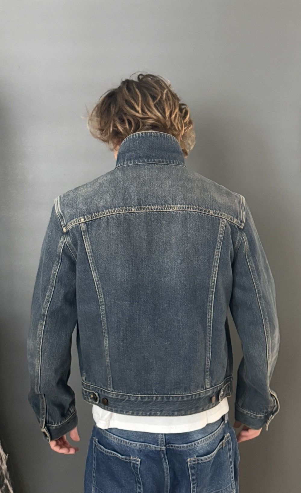 Yves Saint Laurent YSL SAINT LAURENT DENIM JACKET Size US XL / EU 56 / 4 - 10 Thumbnail