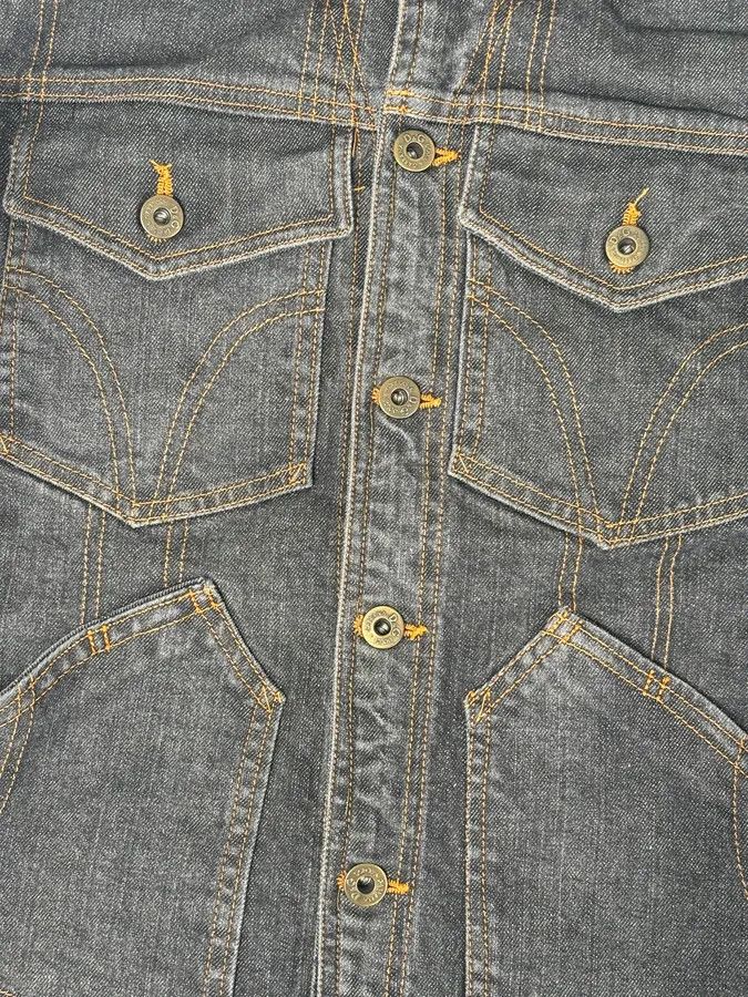 Dolce & Gabbana SS2005 Dolce & Gabbana Cargo Pocket Grey Denim Jacket Size US M / EU 48-50 / 2 - 8 Thumbnail