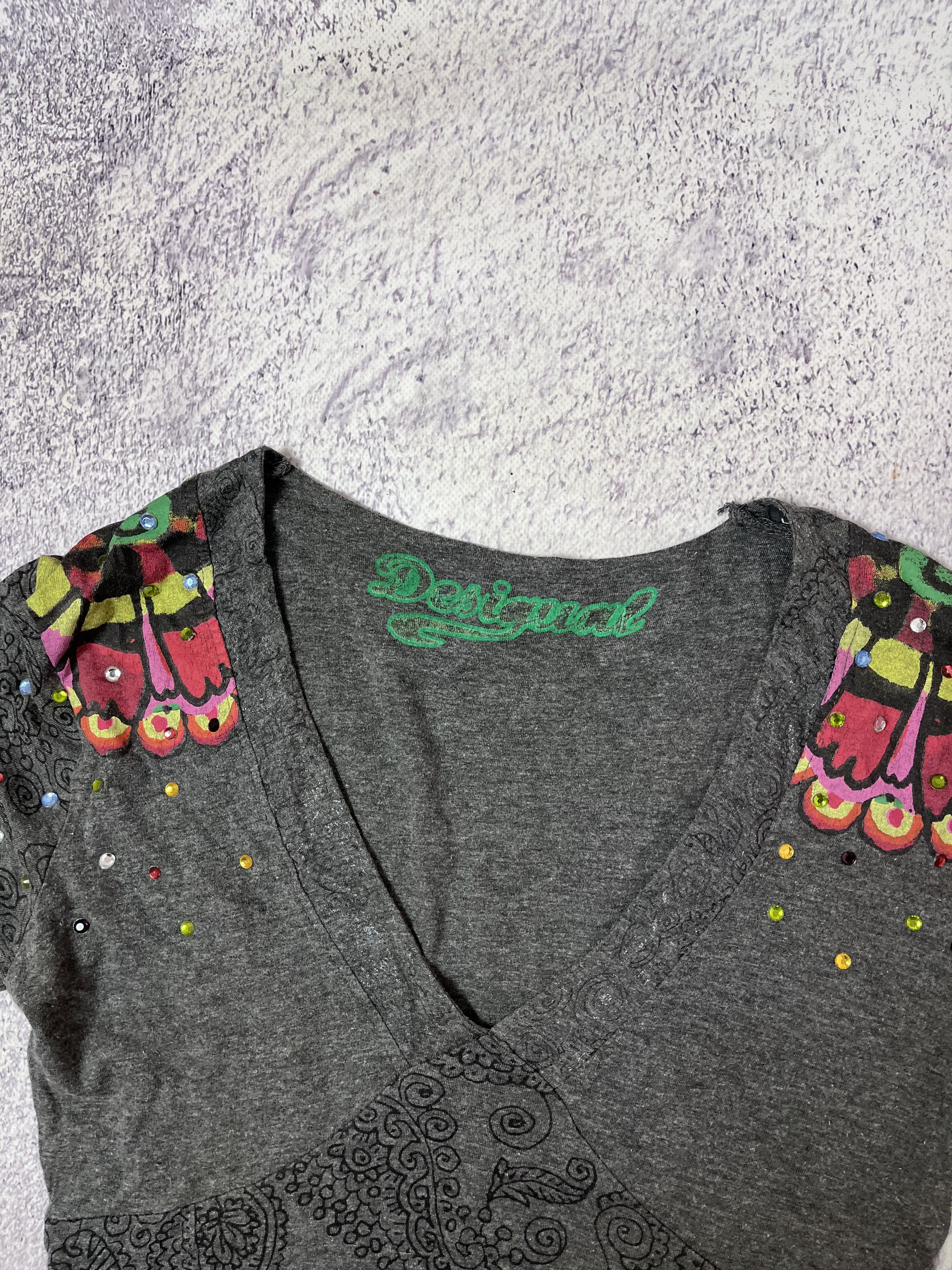 Designer × Japanese Brand × Vintage Women dress Designer size L logo flowers Y2K Size L / US 10 / IT 46 - 7 Thumbnail