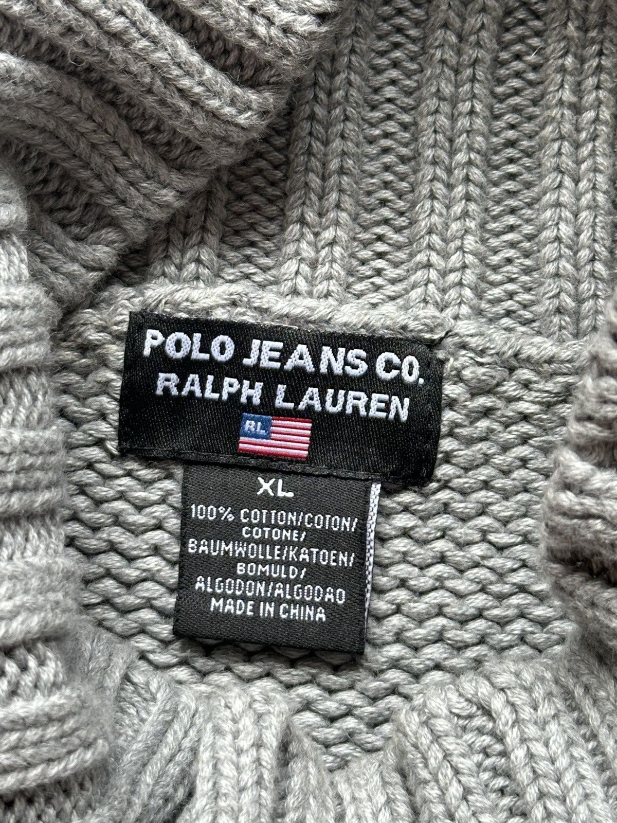 Polo Ralph Lauren Vintage Polo Jeans Sweater Knit Size XL Size US XL / EU 56 / 4 - 6 Thumbnail