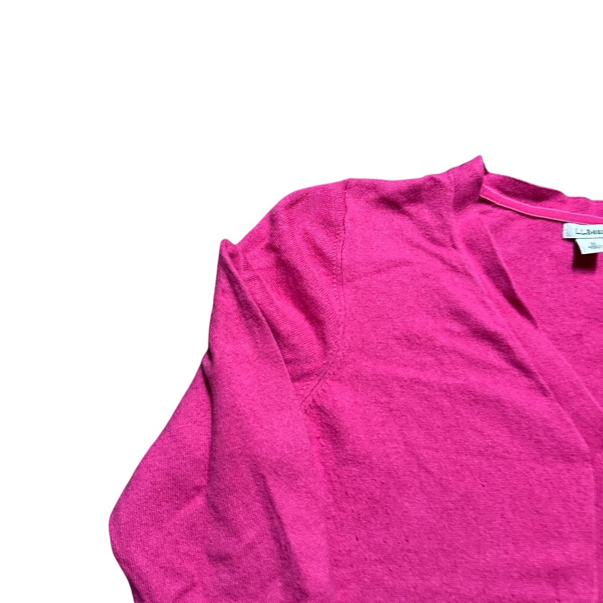 L.L. Bean Women’s Y2K L.L. Bean Pink Women’s Cardigan Sweater Size M / US 6-8 / IT 42-44 - 2 Thumbnail