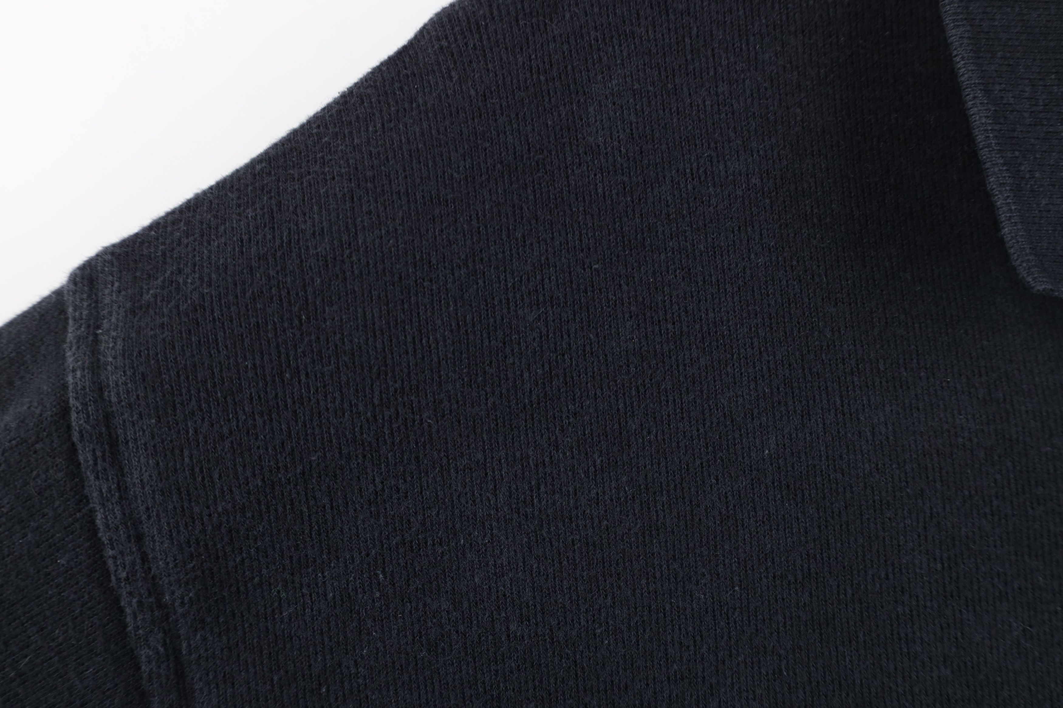 Vintage Vintage 90s Streetwear Ribbed Knit Long Sleeve Rugby Polo Size US L / EU 52-54 / 3 - 8 Thumbnail