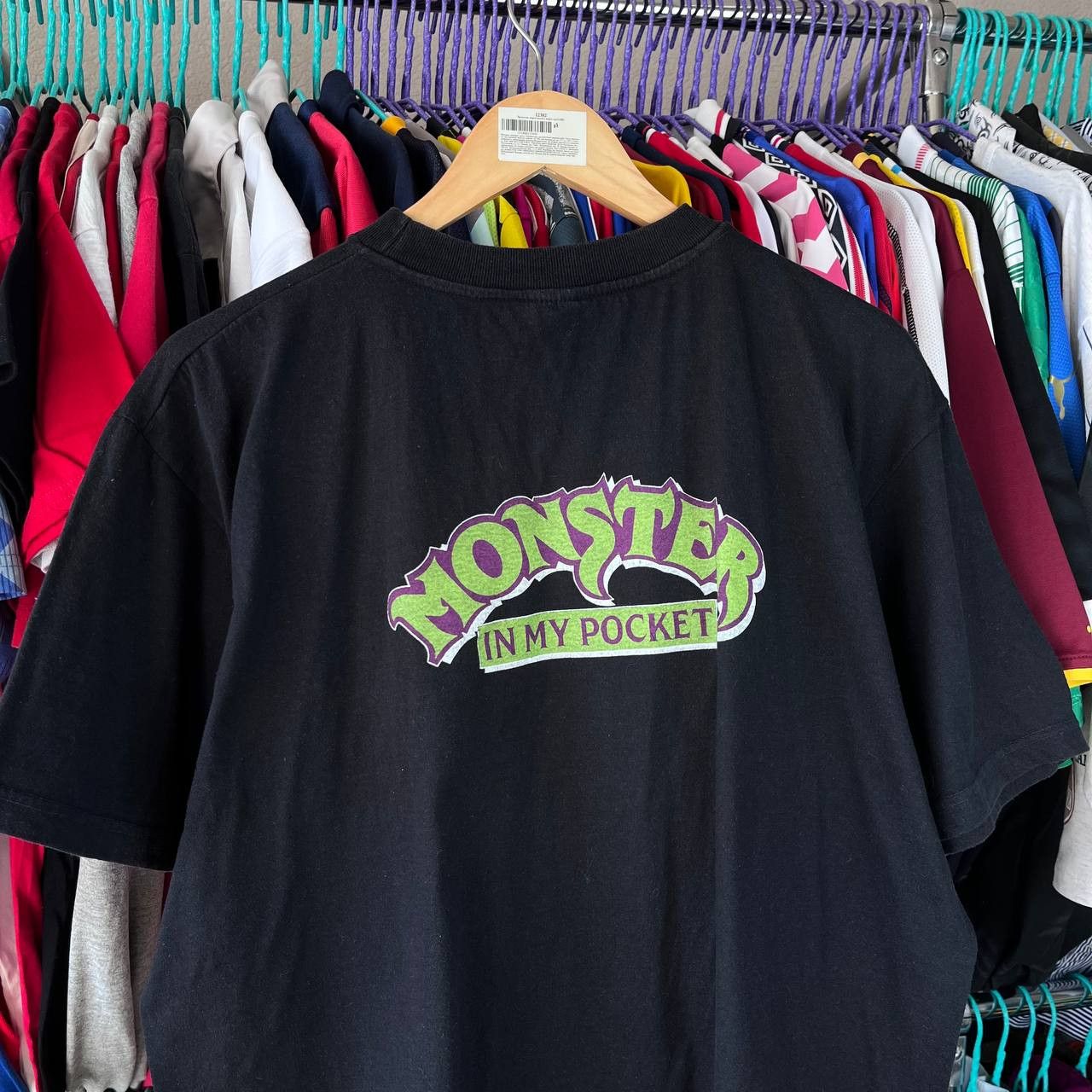Vintage Vintage 1991 Monster in my pocket Tshirt NES Video Game Size US XL / EU 56 / 4 - 7 Thumbnail