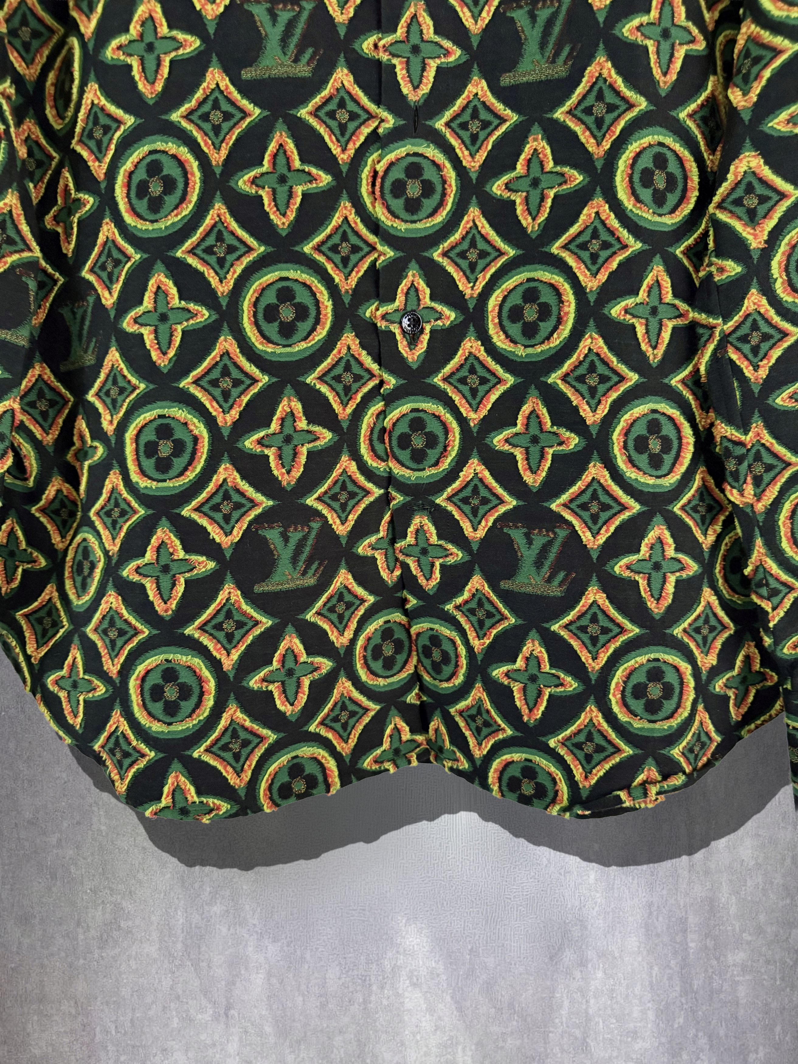 Louis Vuitton LV Jacquard Fil Coupé Shirt Size US L / EU 52-54 / 3 - 5 Thumbnail