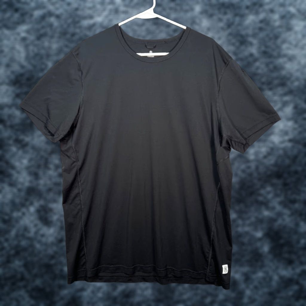 Reigning Champ Reigning Champ T-Shirt Mens 2XL Black Lightweight Polyester Cotton Crew Neck Short Sleeve Shirt Boys? Size US XXL / EU 58 / 5 - 1 Thumbnail