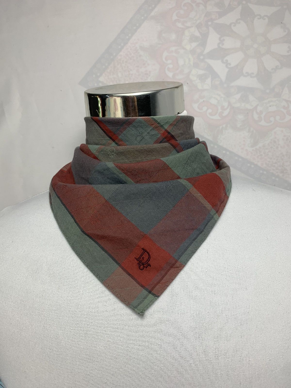 Vintage Dior Handkerchief / Neckerchief / Bandana Size ONE SIZE - 1 Thumbnail