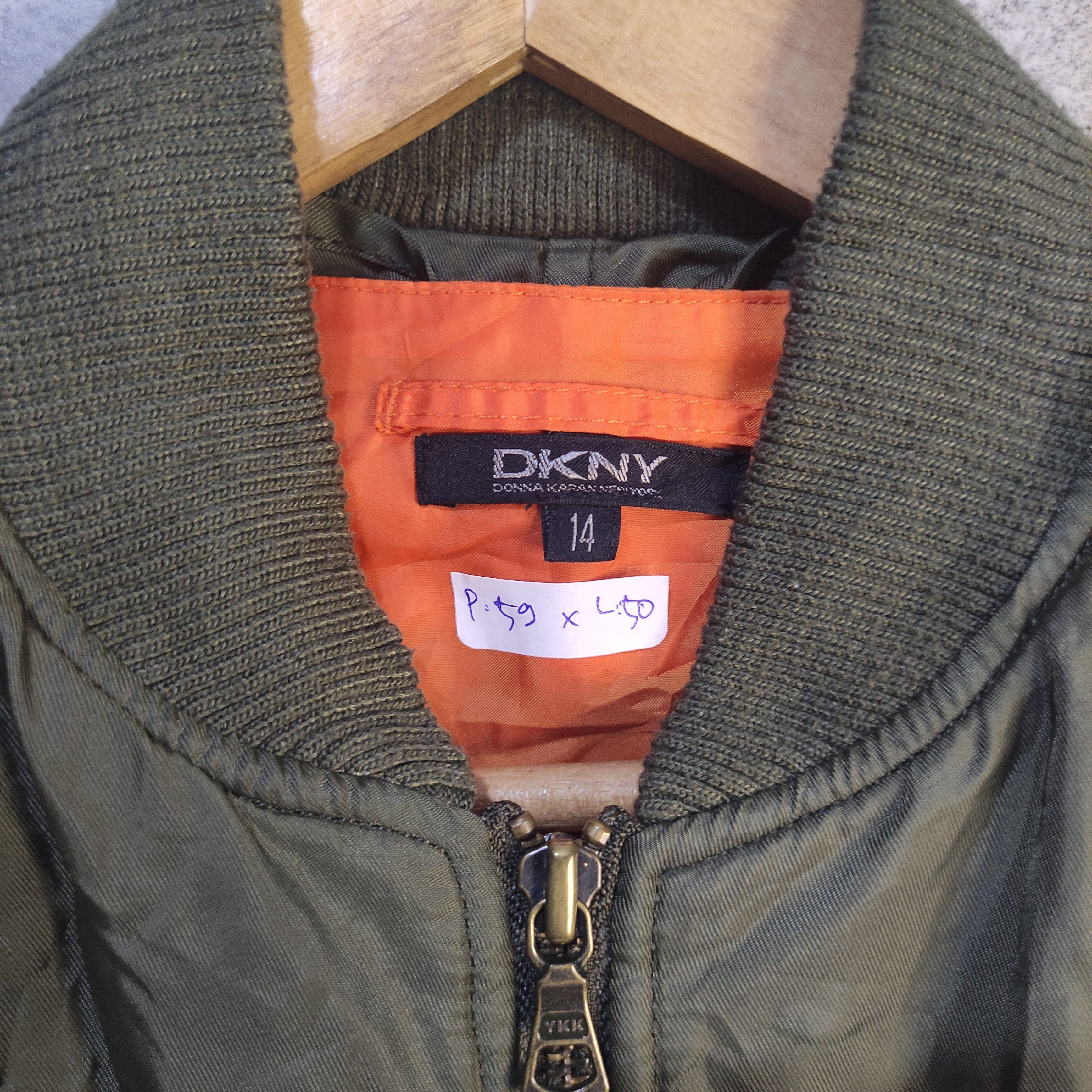 DKNY DNKY (donna karan new york) - Military bomber jacket Size US M / EU 48-50 / 2 - 2 Thumbnail