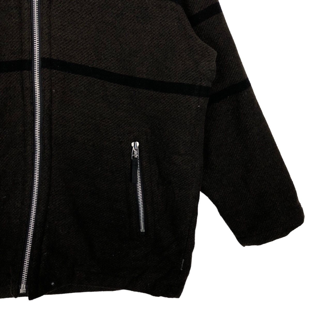 Japanese Brand 🔥Rich Brown Wool Herringbone Jacket Mavi Sons Issey Miyake Size US L / EU 52-54 / 3 - 6 Thumbnail