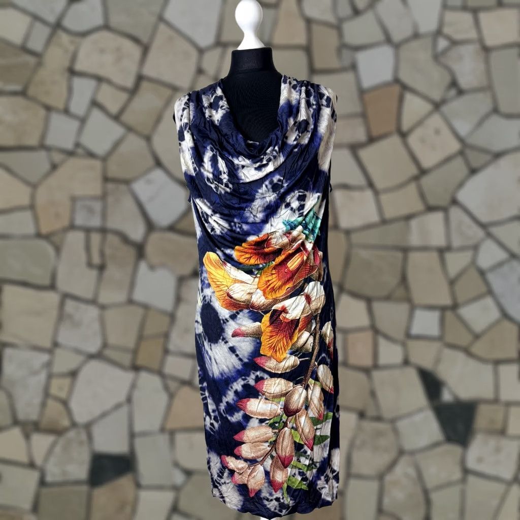 Desigual Desigual XXL Womens Dress A-Line Knee Length Multicoloured Dress N/A Desigual XXL Womens Dress A-Line Knee Length Multicoloured Size XXL / US 16-18 / IT 52-54 - 1 Thumbnail