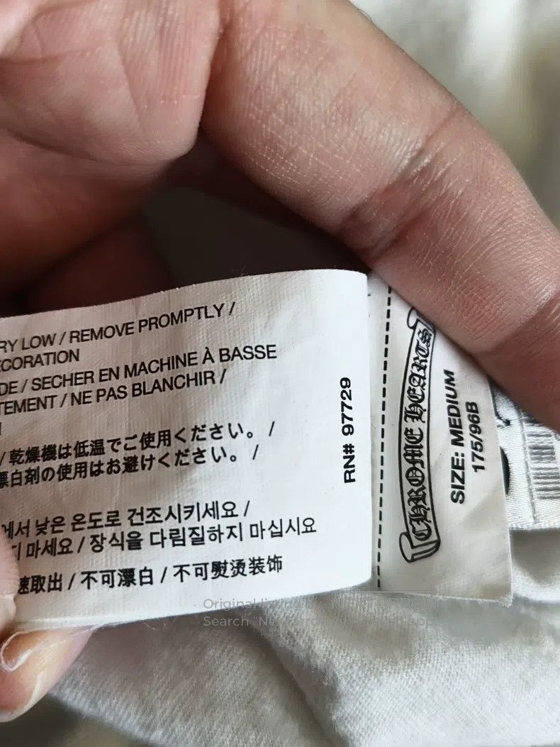 Chrome Hearts CHROME HEARTS Size M White long sleeves Size US M / EU 48-50 / 2 - 5 Thumbnail
