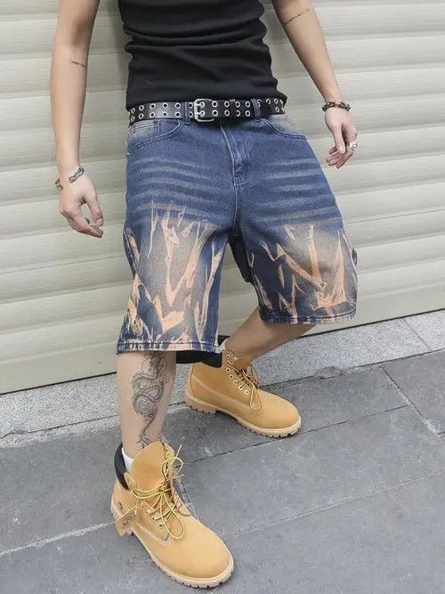 Jean Kiuchi x Ayami Vintage Retro Denim jeans jorts shorts Size US 32 / EU 48 - 5 Thumbnail
