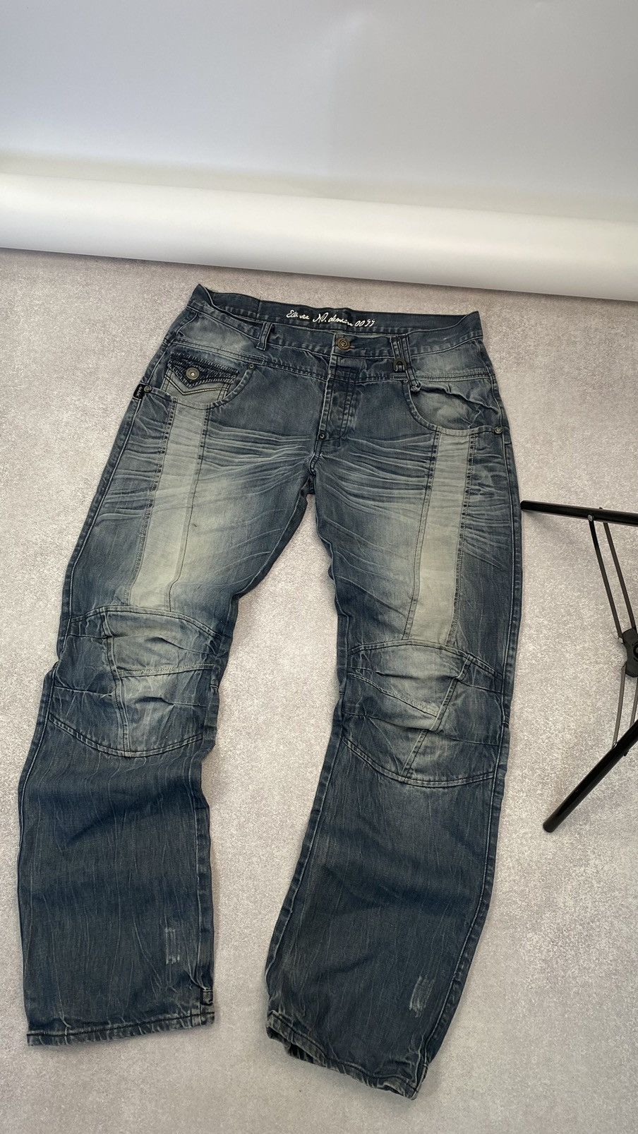Other Jeans Dirty Pants faded crashed y2k distressed Size US 38 / EU 54 - 3 Thumbnail