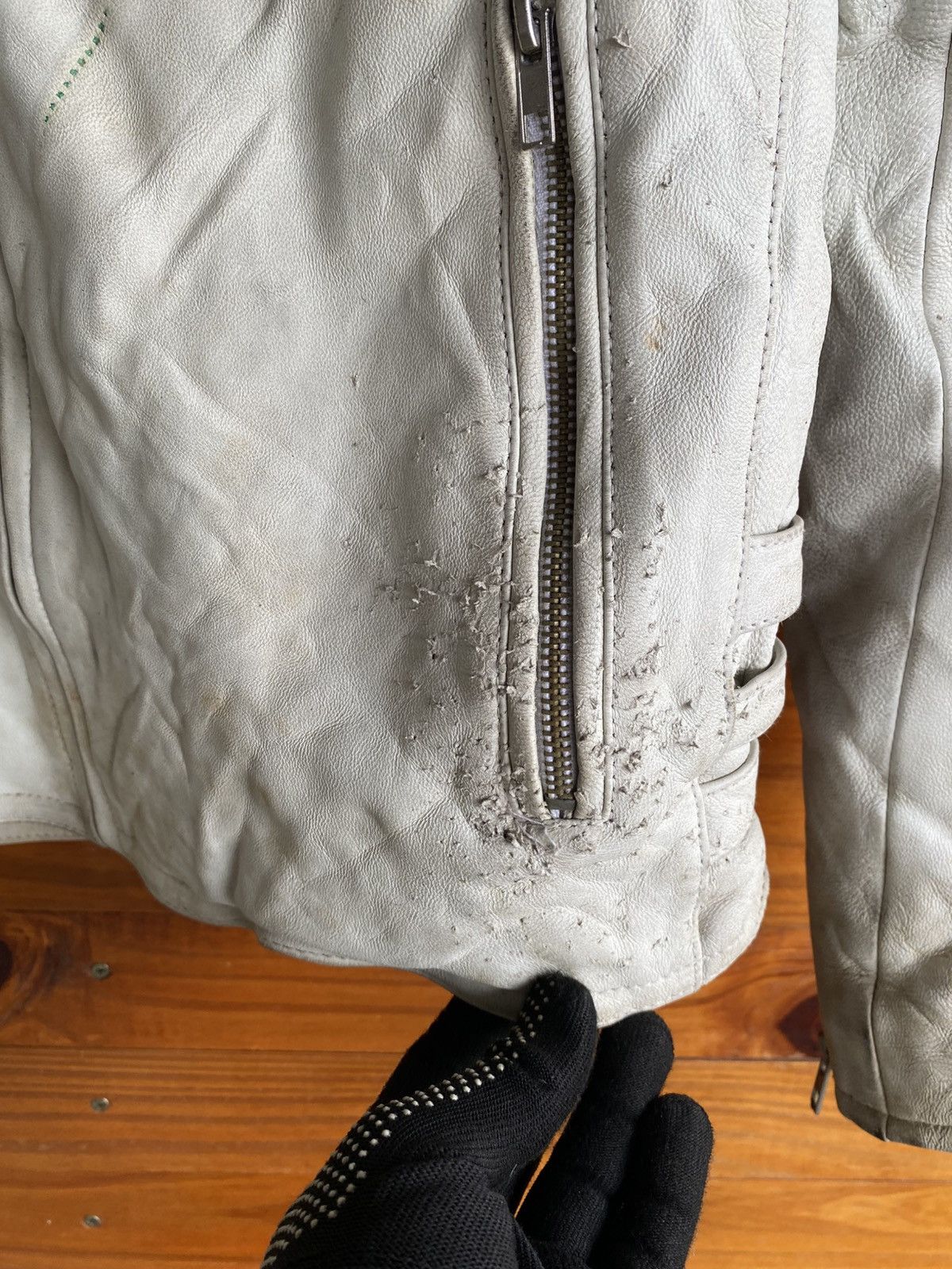 Schott Vintage **Schott NYC Café Racer Jacket Motorcycle Biker Size US L / EU 52-54 / 3 - 6 Thumbnail
