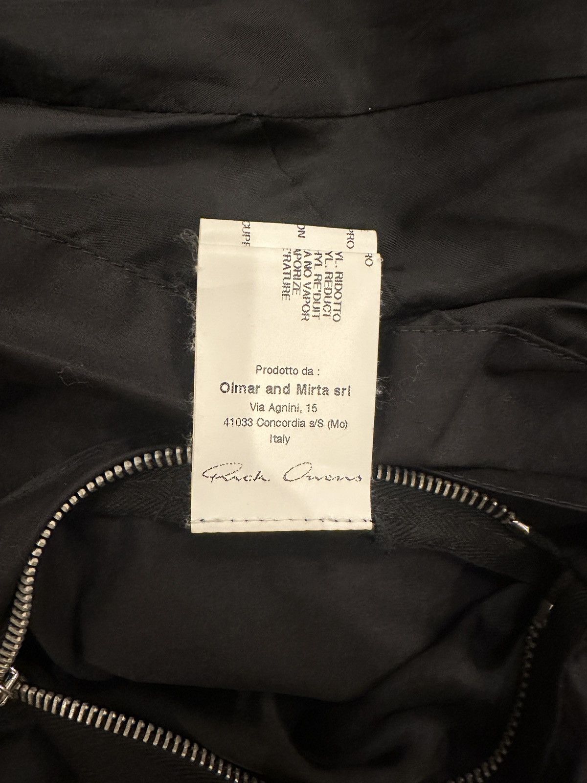 Rick Owens Rick Owens SS13 "ISLAND" PEARL Mollino Poly Zip-Up Jacket Size US M / EU 48-50 / 2 - 10 Thumbnail