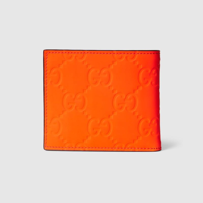 Gucci oc11z1225 Size: OS / GG Rubber Effect Bi Fold Wallet Size ONE SIZE - 5 Thumbnail