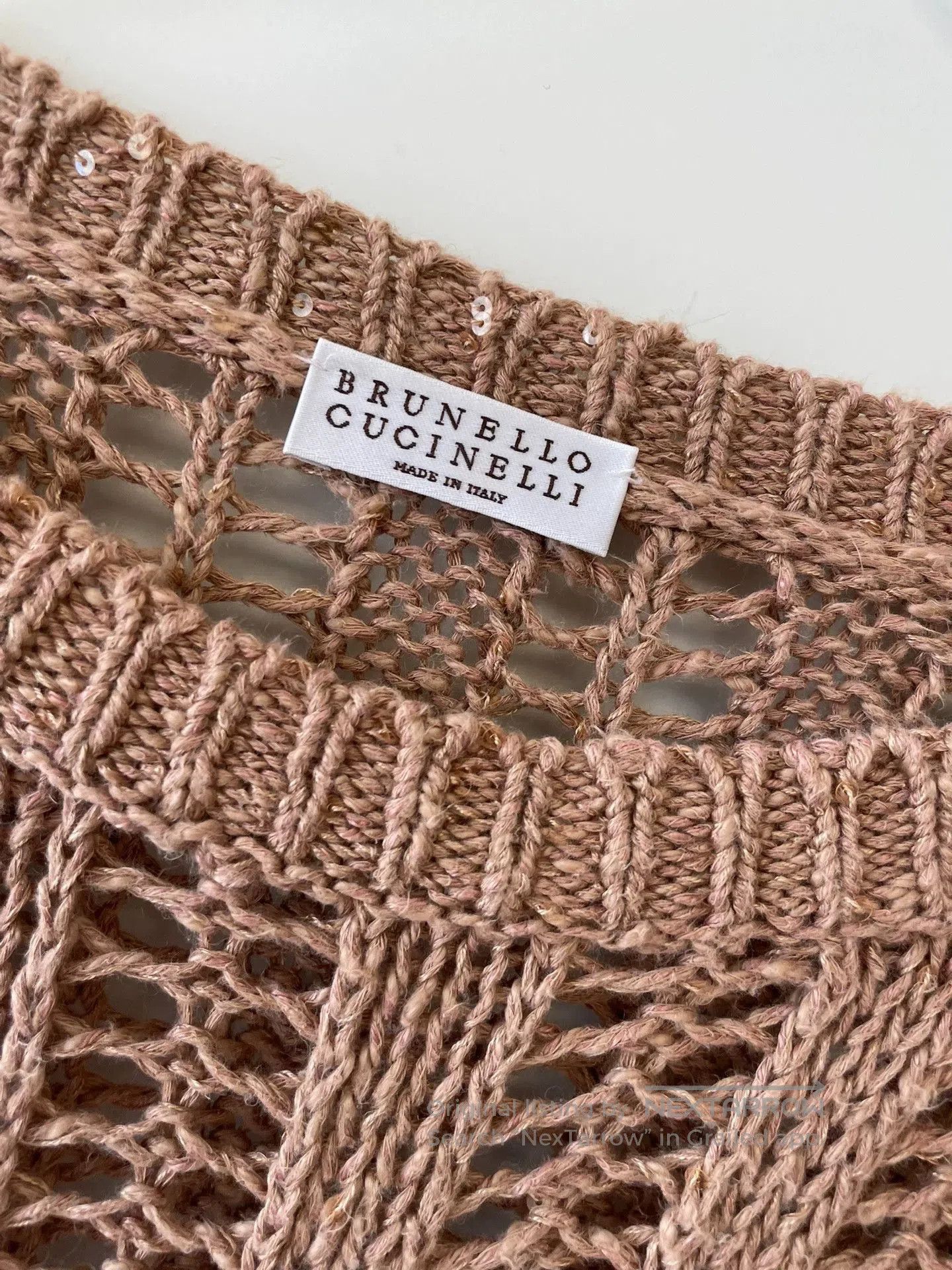 Brunello Cucinelli Brunello Cucinelli Sequin Knit Sweater. Size US XS / EU 42 / 0 - 3 Thumbnail