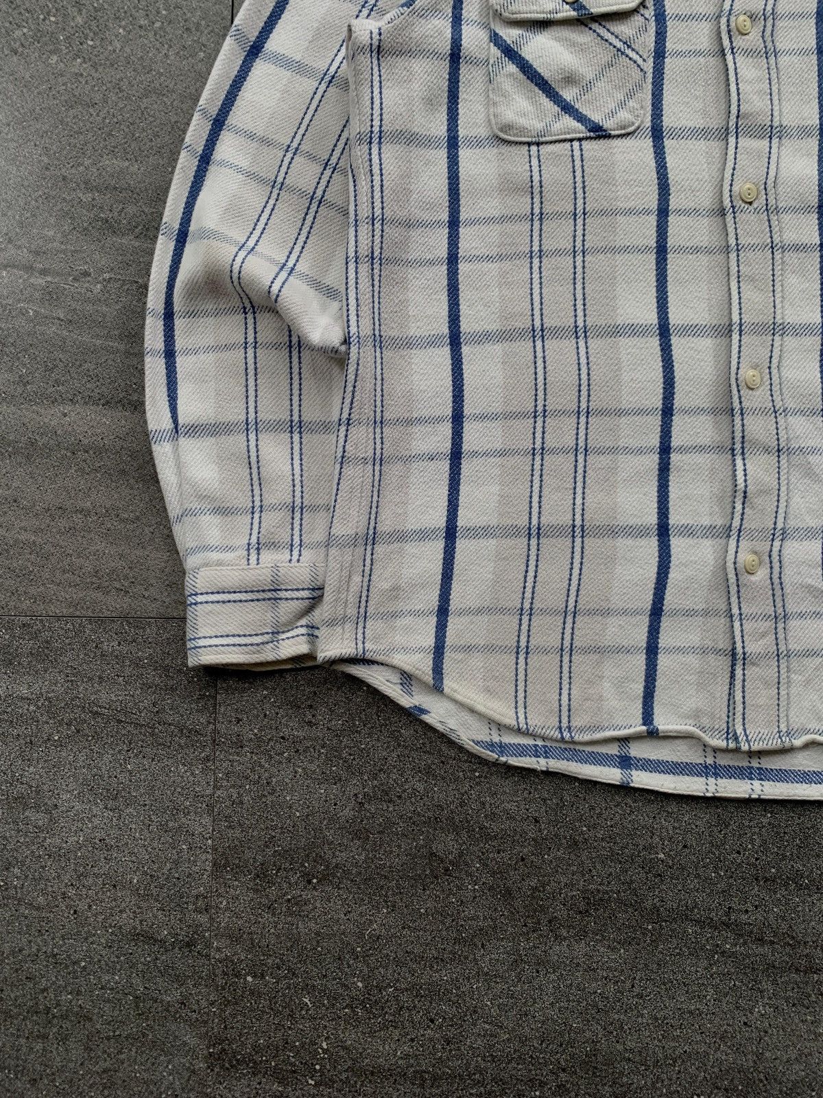Undercover FREE TAX! Thick Cotton Plaid Zippered Shirt Size US M / EU 48-50 / 2 - 4 Thumbnail