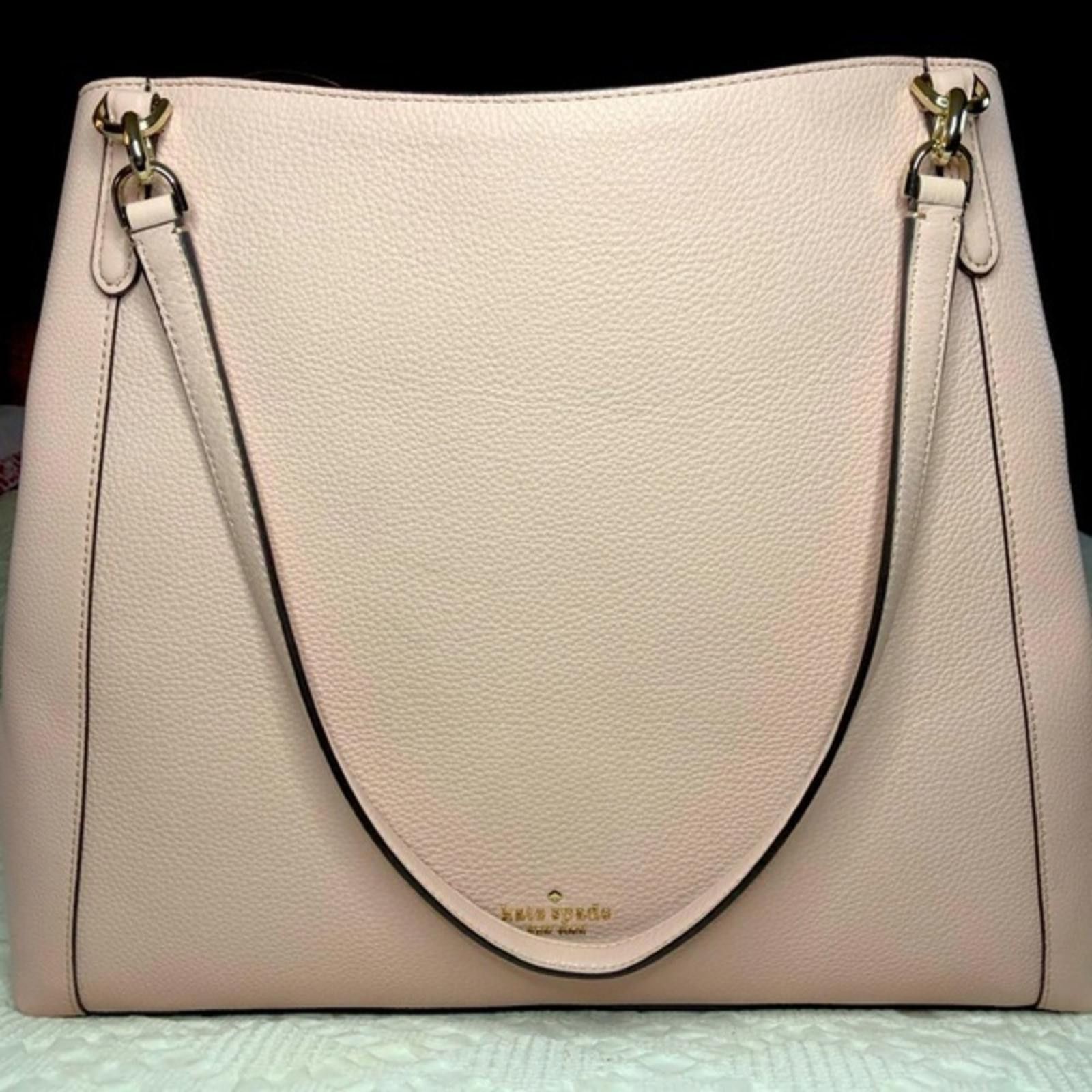 Kate Spade Rose Smoke Leather Shoulder Bag NWT Size ONE SIZE - 1 Thumbnail