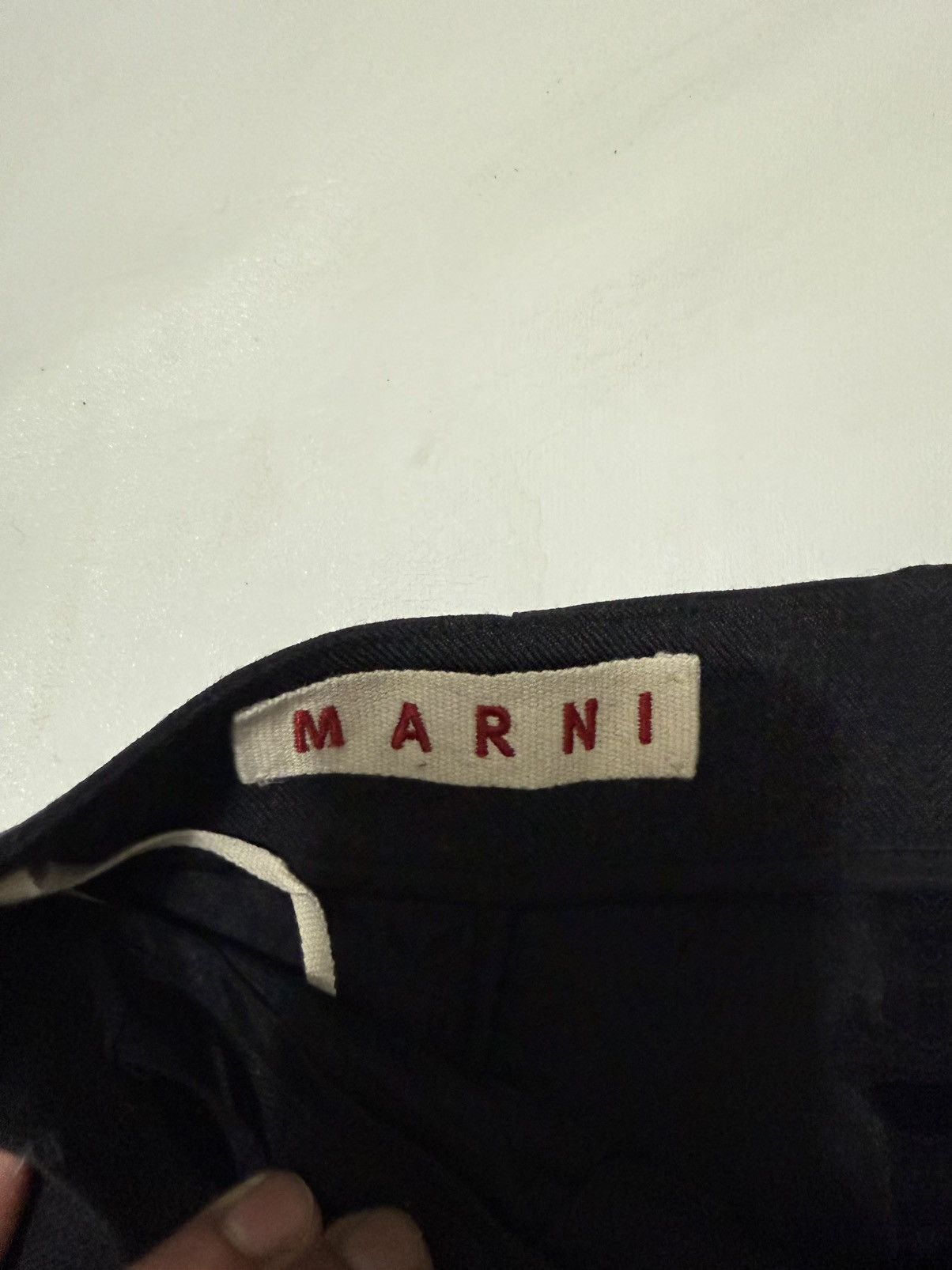 Marni ***FINAL DROP***RARE 00s MARNI WOOL PLEATED SKIRT IT46 Size 32" / US 10 / IT 46 - 5 Thumbnail
