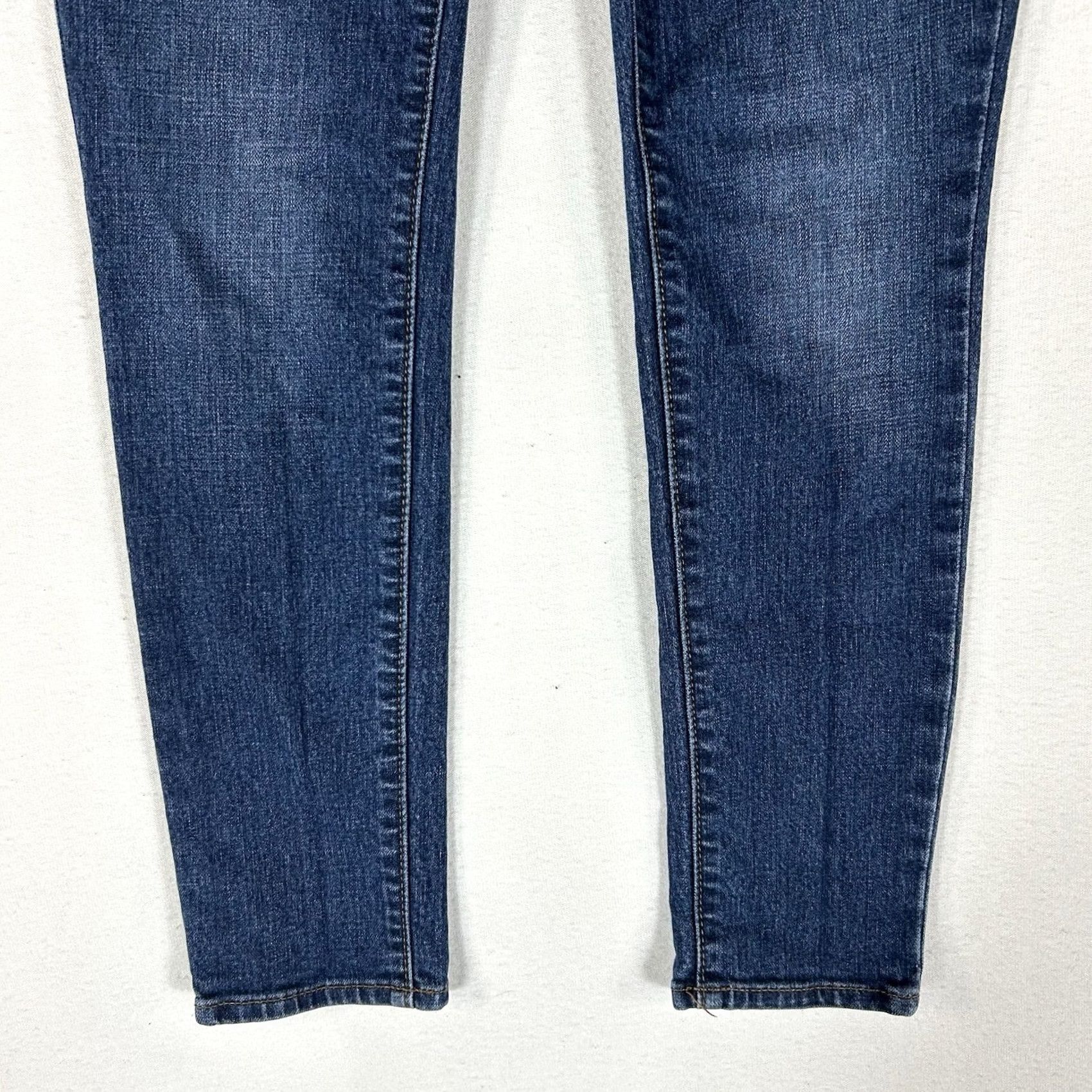 Old Navy Old Navy Original Mid Rise Skinny Jeans Women Size 2 Short Blue Medium Wash 2S Size 26" / US 2 / IT 38 - 3 Thumbnail