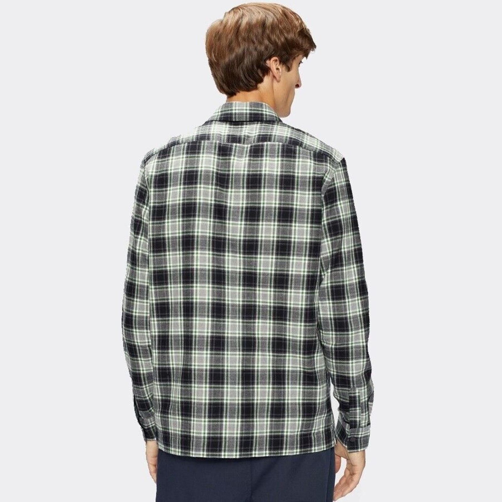 Ted Baker Ted Baker Men's Plaid Flannel Cotton Button Shirt Size XL Size US XL / EU 56 / 4 - 2 Thumbnail