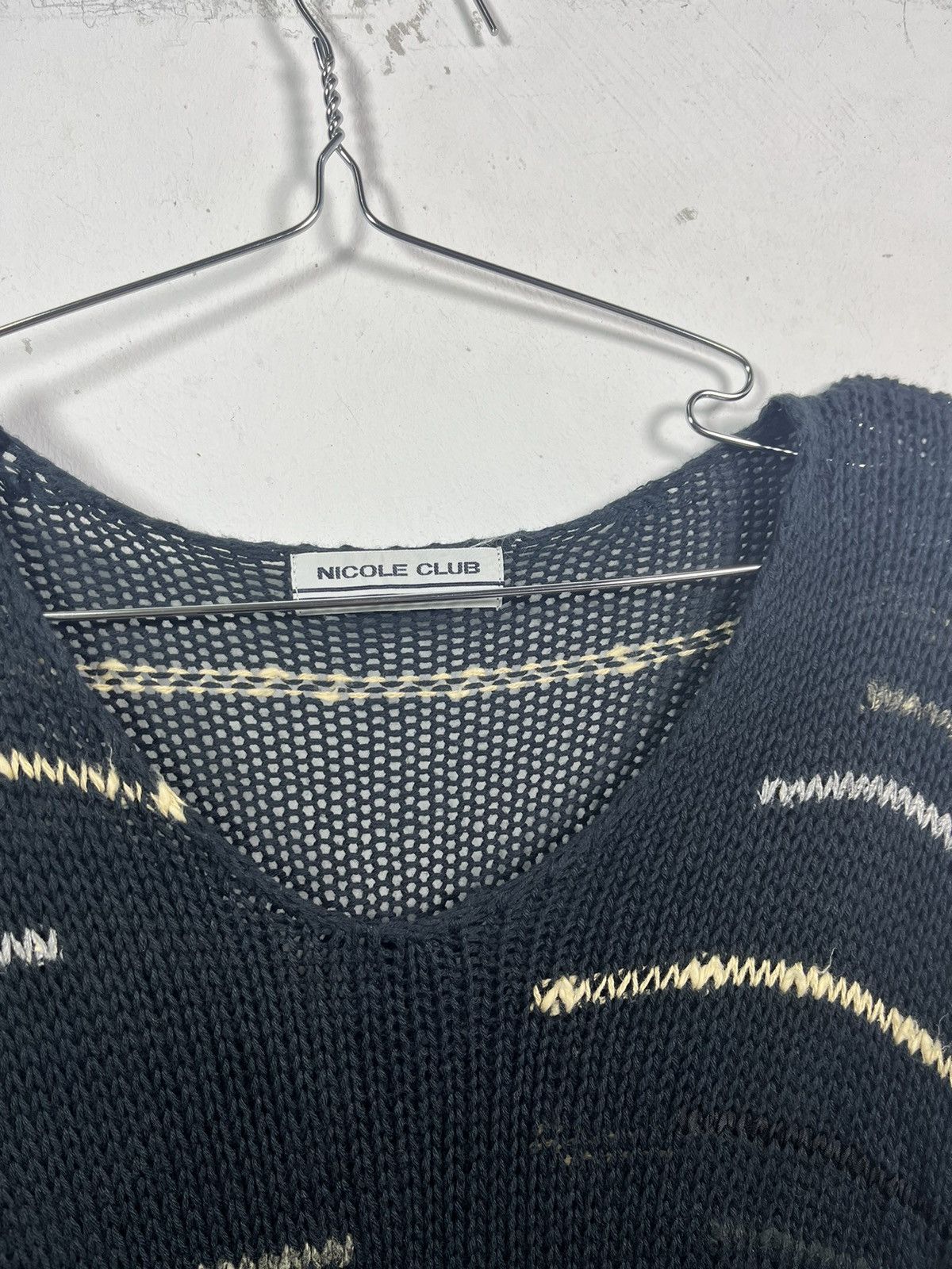 Nicole Club Vintage Knitwear NICOLE CLUB Size L / US 10 / IT 46 - 7 Thumbnail
