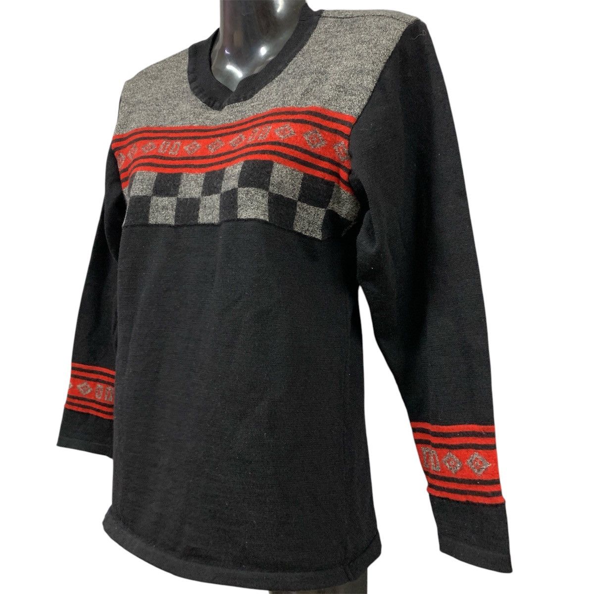 Pierre Cardin Vtg Pierre Cardin Tricot Wool Sweater Size M / US 6-8 / IT 42-44 - 4 Thumbnail